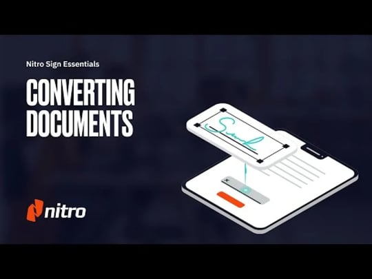 Converting Documents 