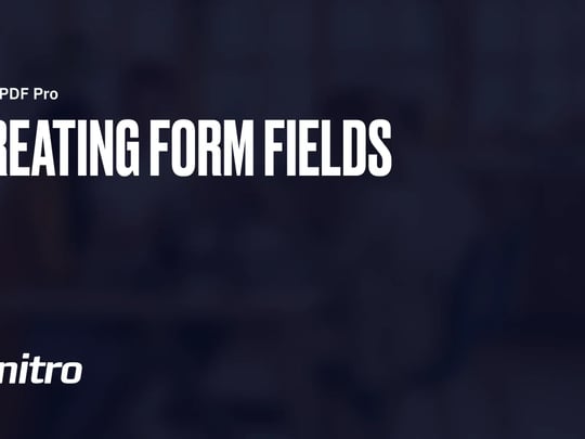 Form Fields 