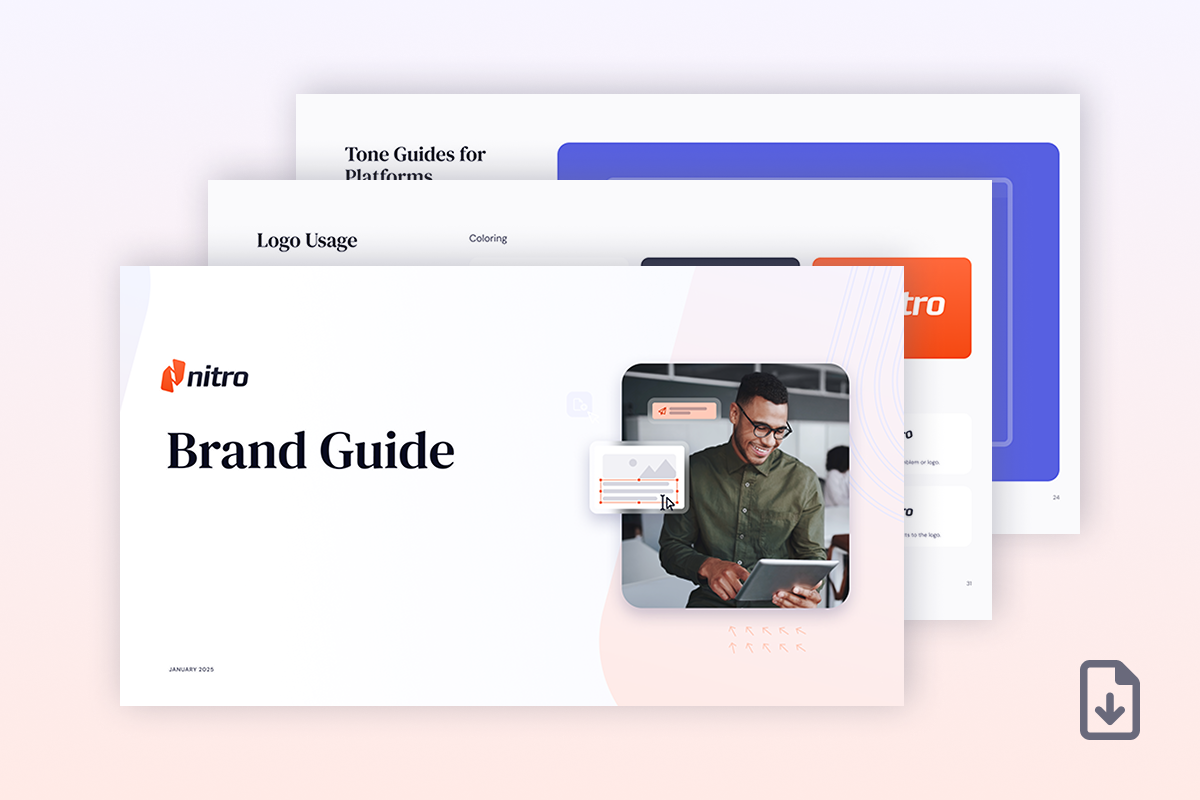 Cover of the Brand guide download