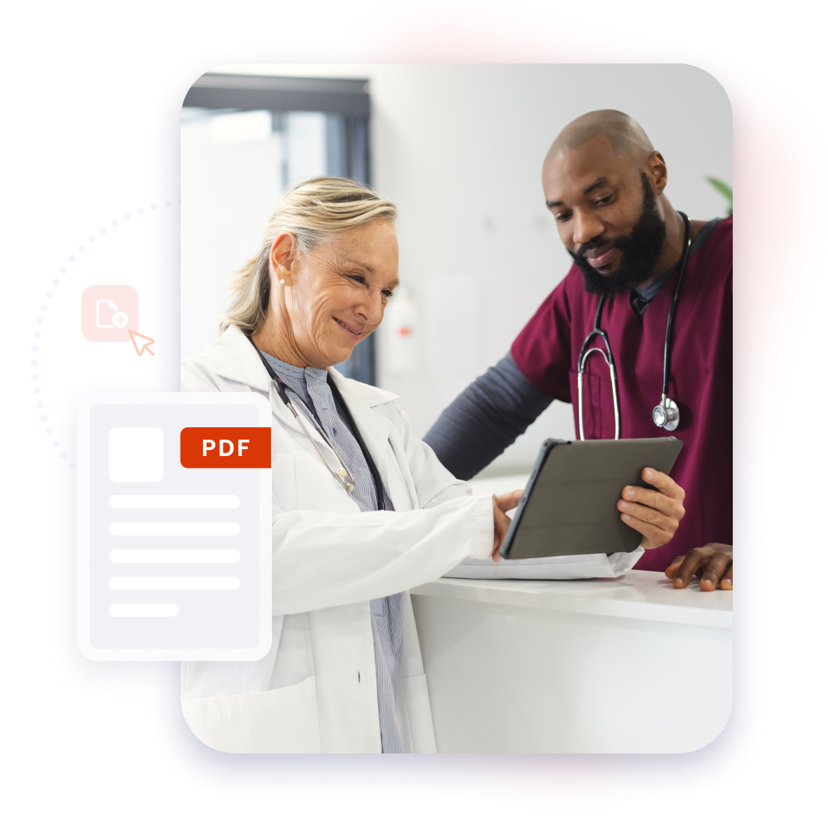 Inline Photo-Delight patients and healthcare staff with digital efficiency