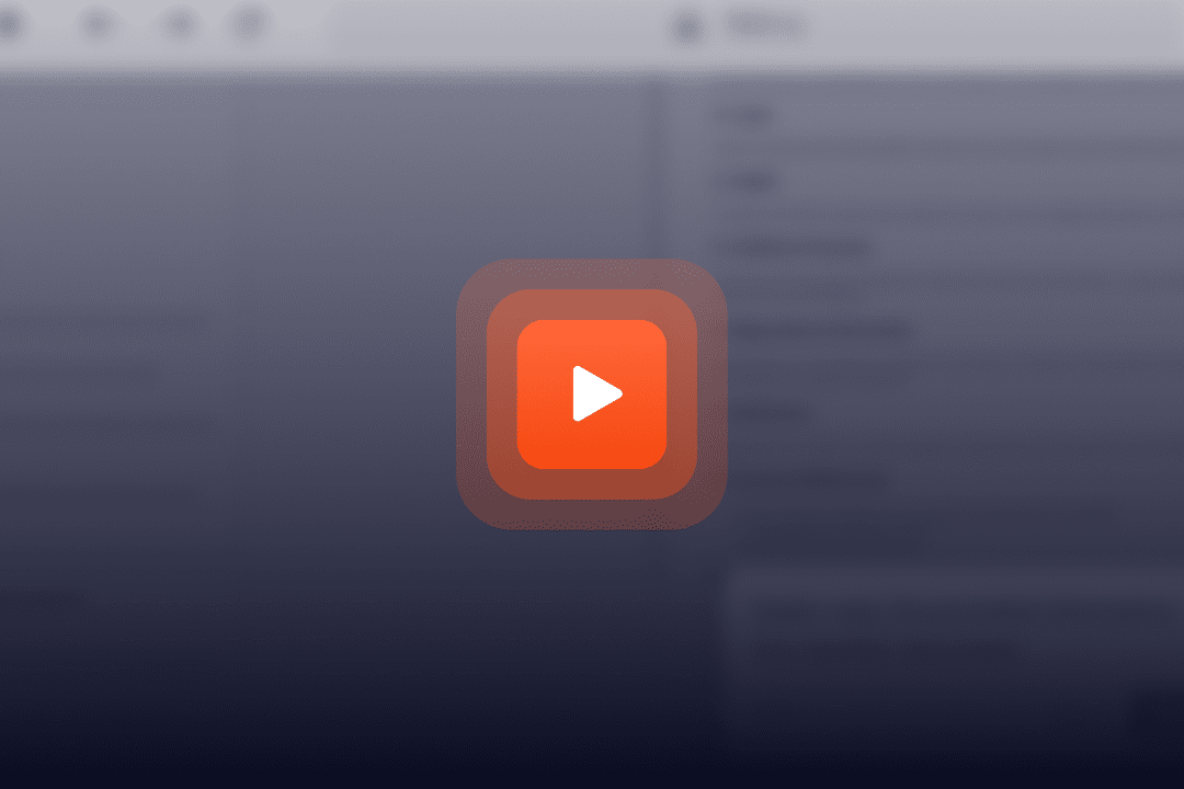 Blurred thumbnail screenshot of the video preview