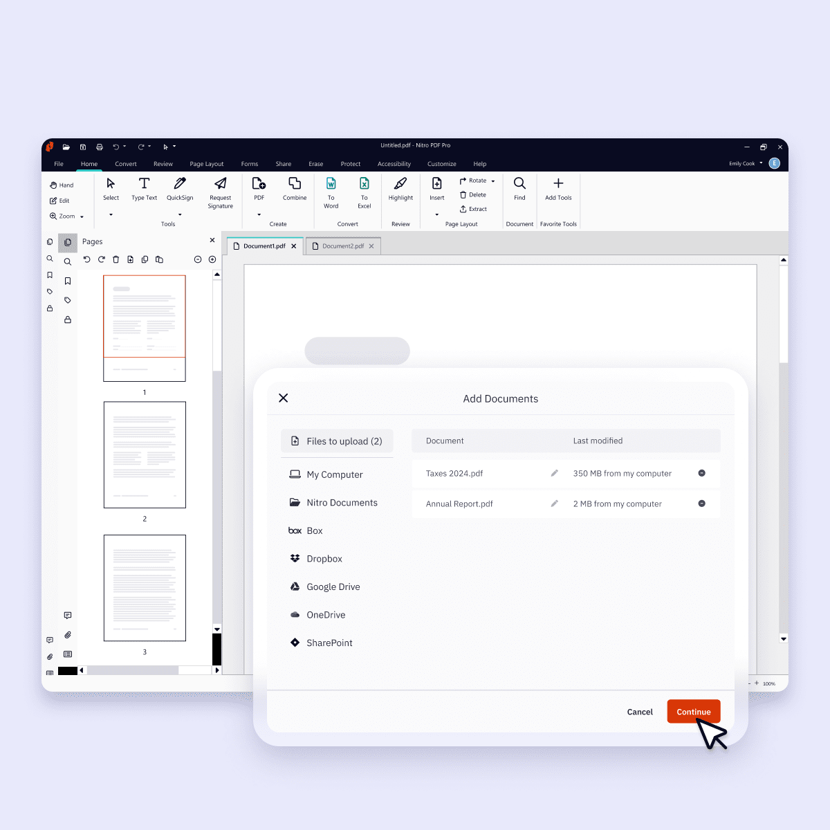 Screenshots-PDF for Windows-Combine